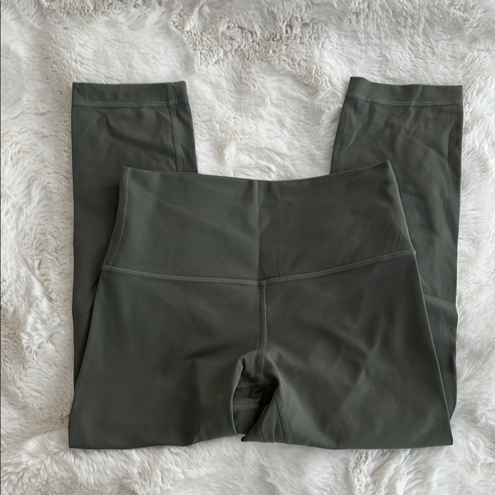 Lululemon Align Olive Green High-Waisted Leggings